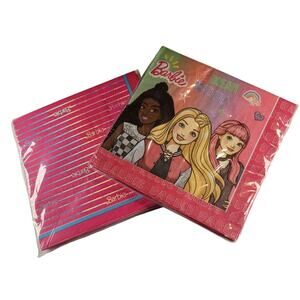 Lot of 2 Packs Barbie Luncheon Napkins - 16 Ct Each Party Supplies Birthday